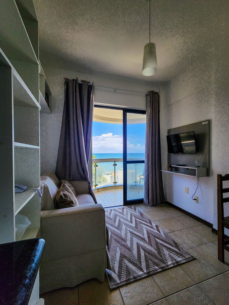 Apartamento vista mar, no bairro do Rio Vermelho.