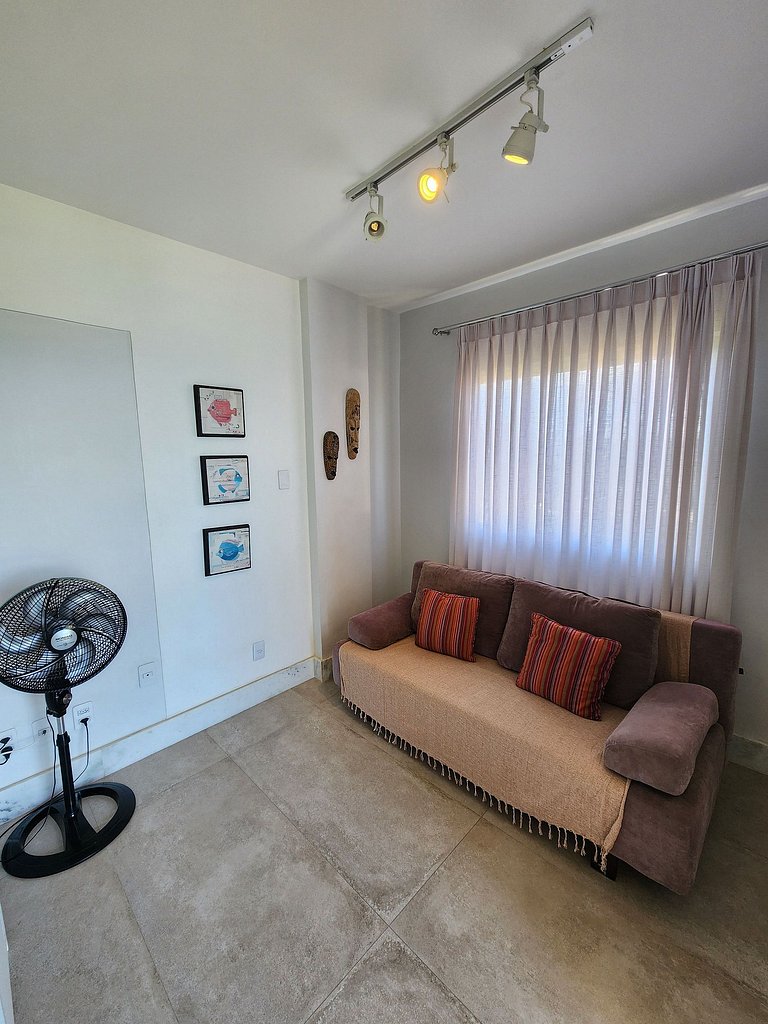 Apartamento vista mar, no bairro do Rio Vermelho.