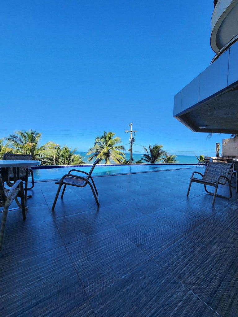 Apartamento vista mar, no bairro do Rio Vermelho.
