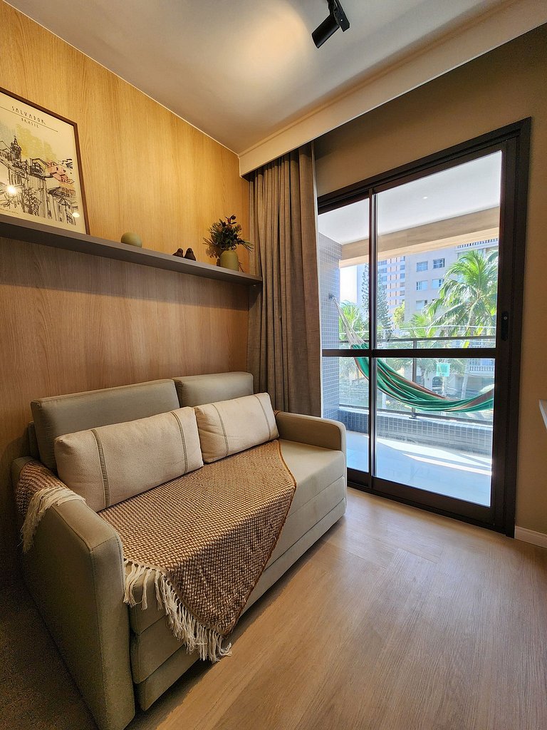 Apartamento novinho, em excelente localização