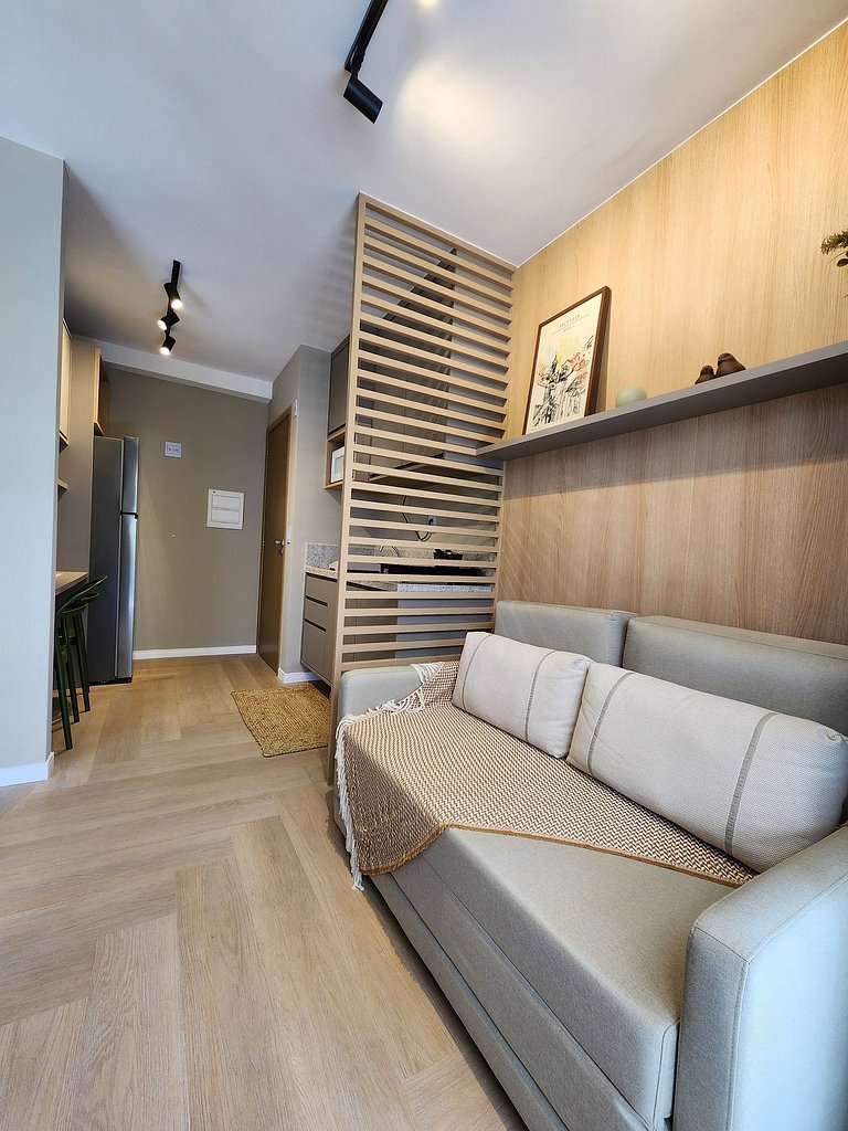 Apartamento novinho, em excelente localização