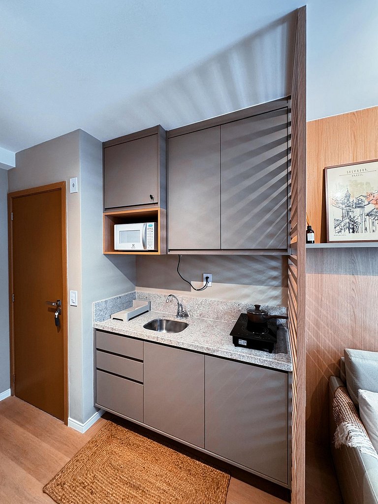 Apartamento novinho, em excelente localização