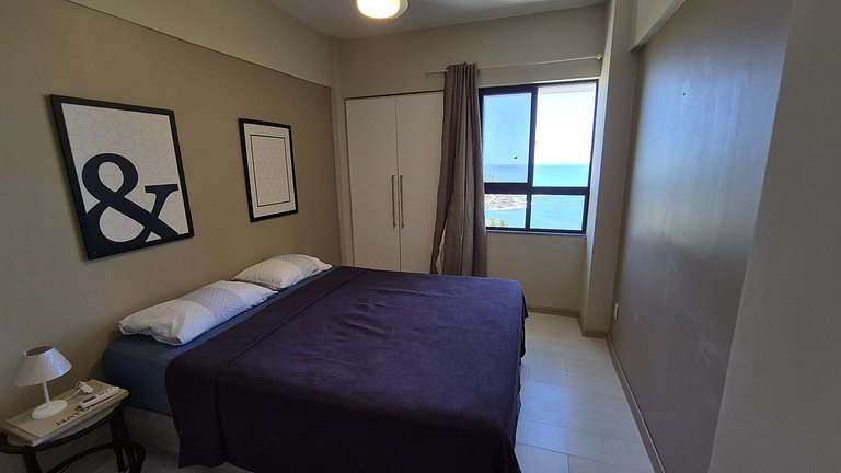 Apartamento vista mar, no bairro do Rio Vermelho.