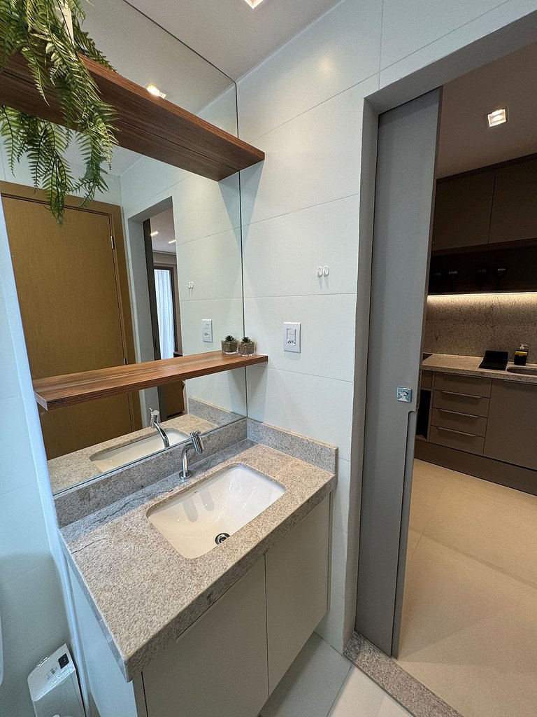 Excelente apartamento bem novinho na Barra