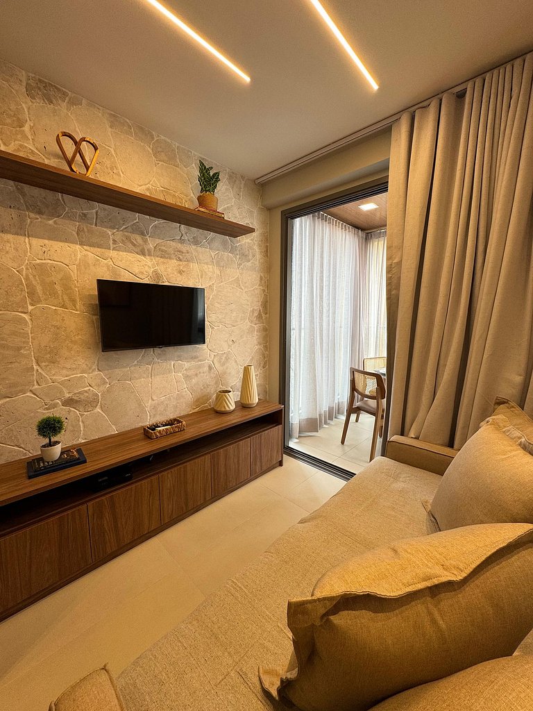 Excelente apartamento bem novinho na Barra
