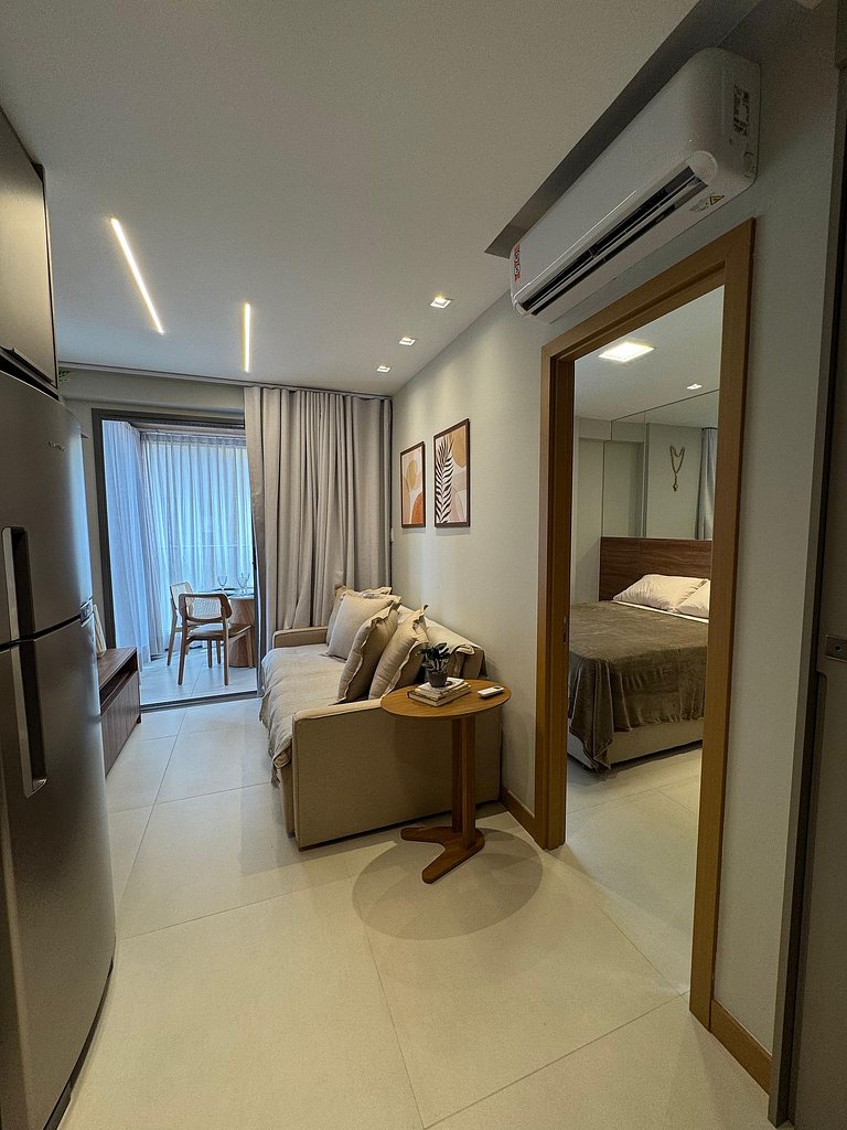 Excelente apartamento bem novinho na Barra