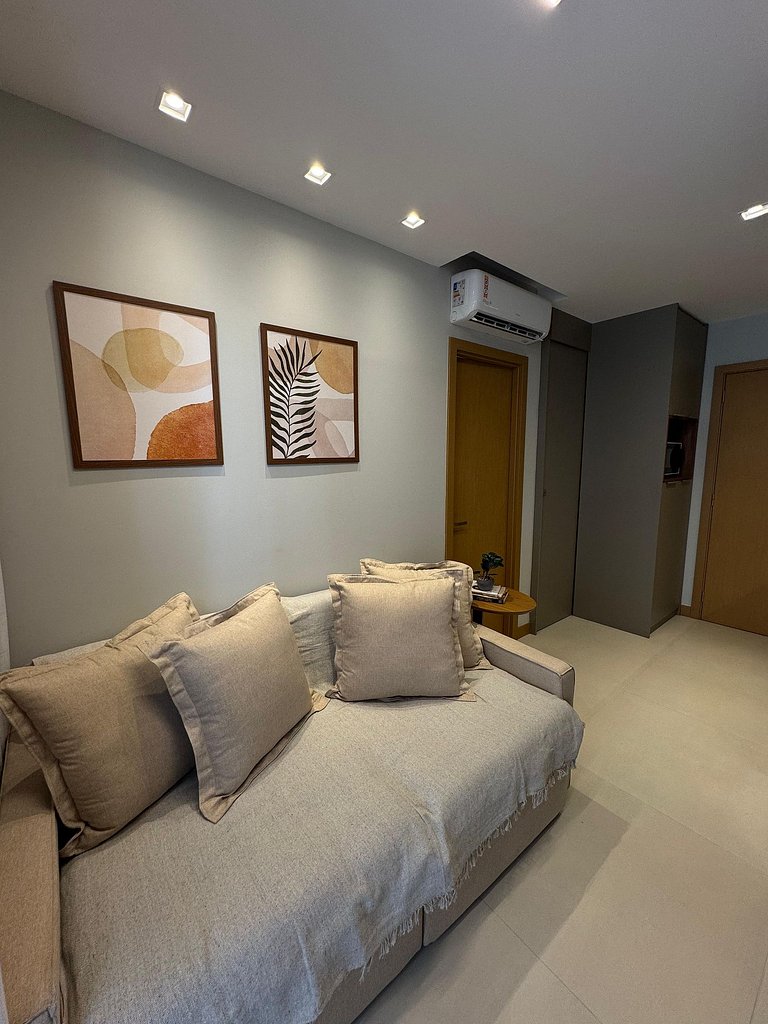 Excelente apartamento bem novinho na Barra