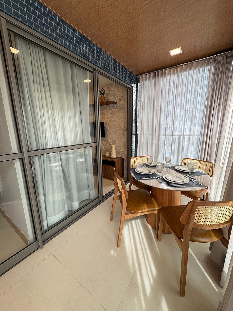 Excelente apartamento bem novinho na Barra