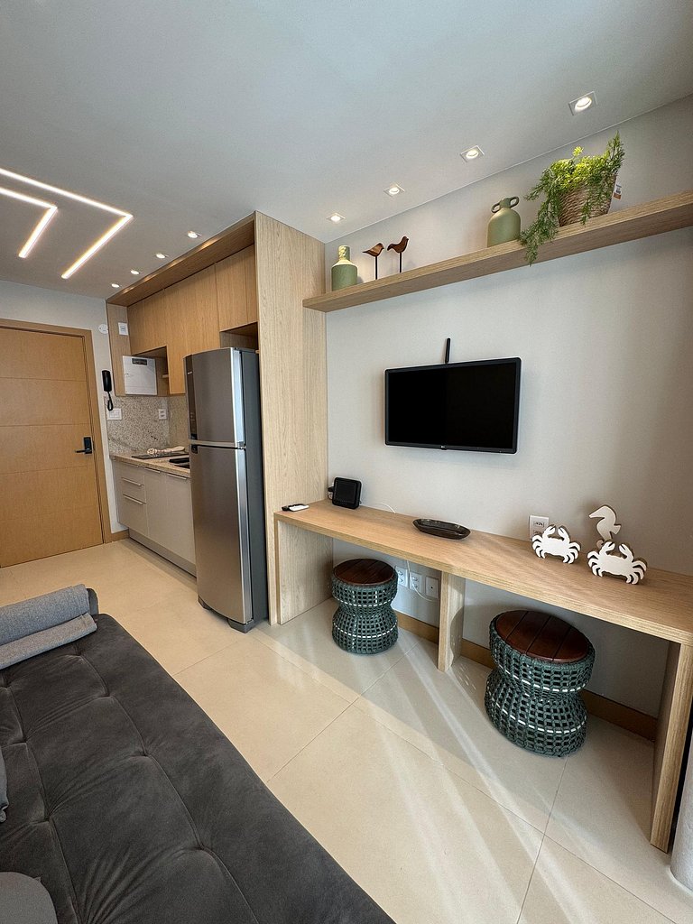 Excelente apartamento bem novinho na Barra