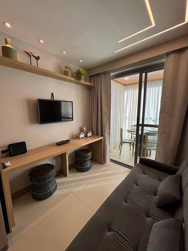 Excelente apartamento bem novinho na Barra
