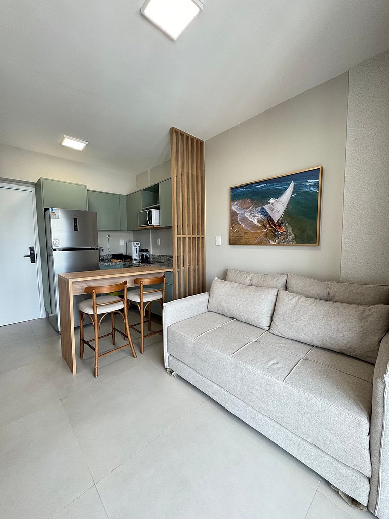 Novo apartamento e em ótima localização na Barra!