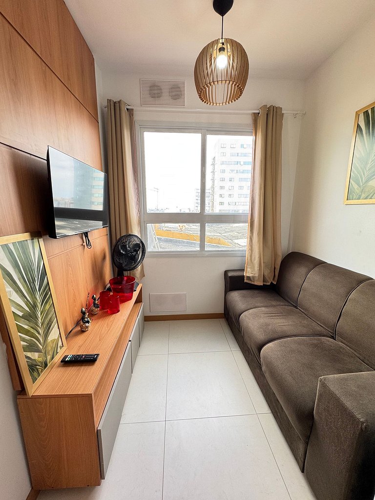 Studio em ótima localização, próximo à praia.