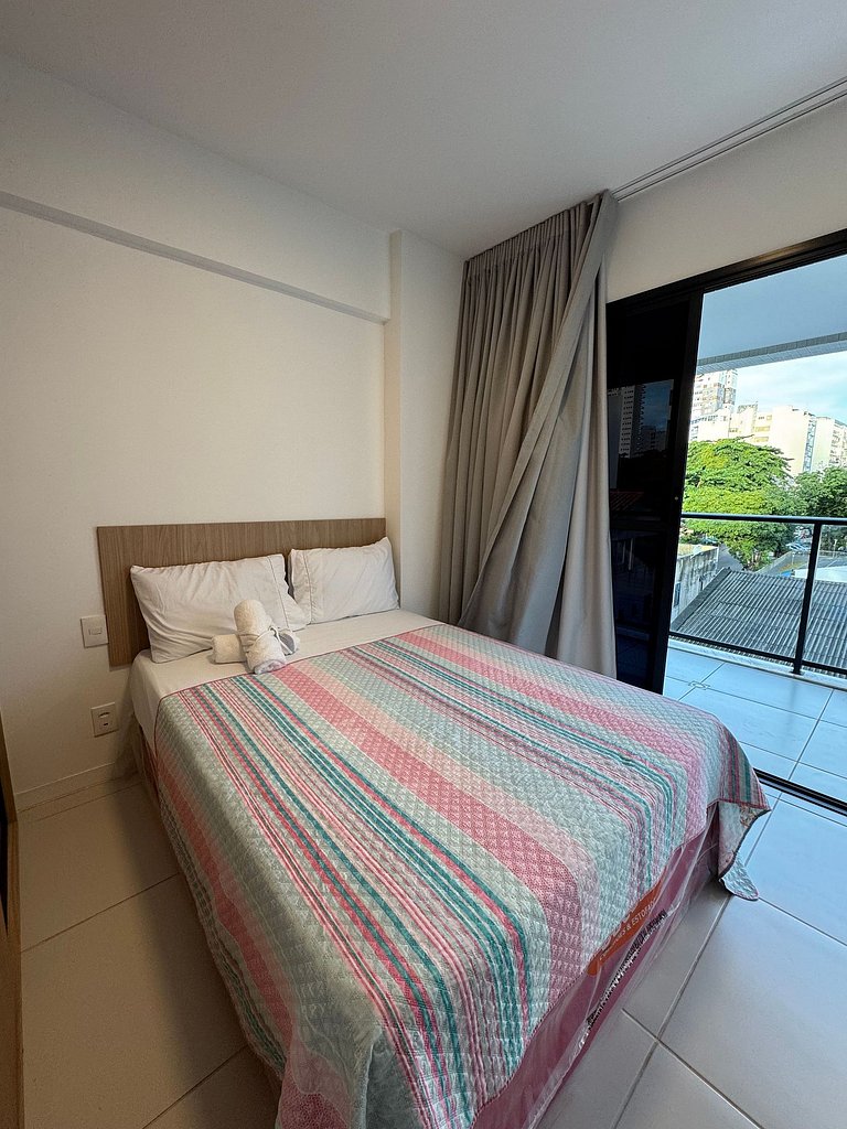 Novo apartamento e em ótima localização na Barra!