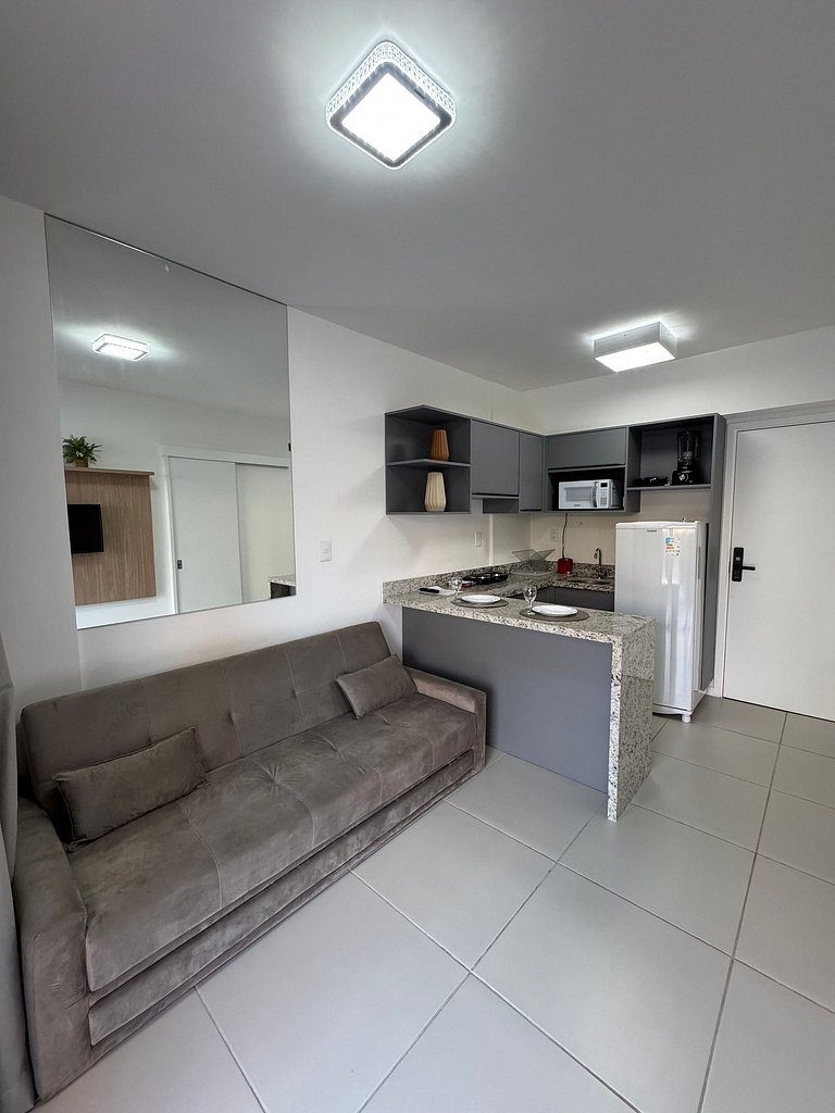 Novo apartamento e em ótima localização na Barra!