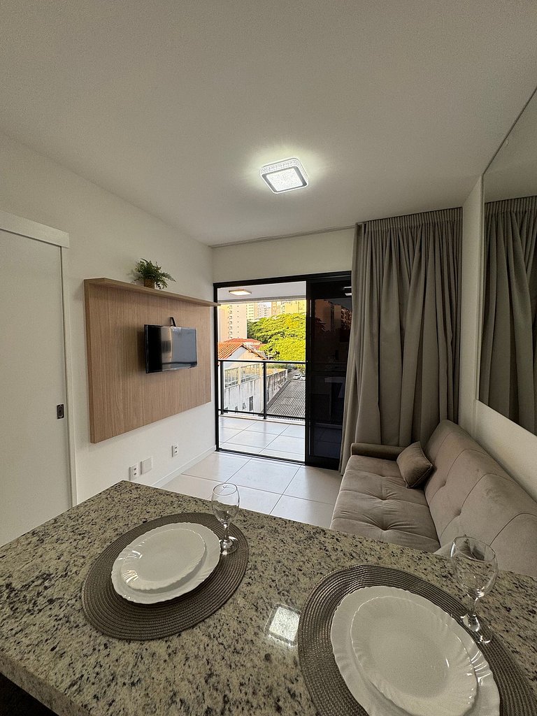 Novo apartamento e em ótima localização na Barra!