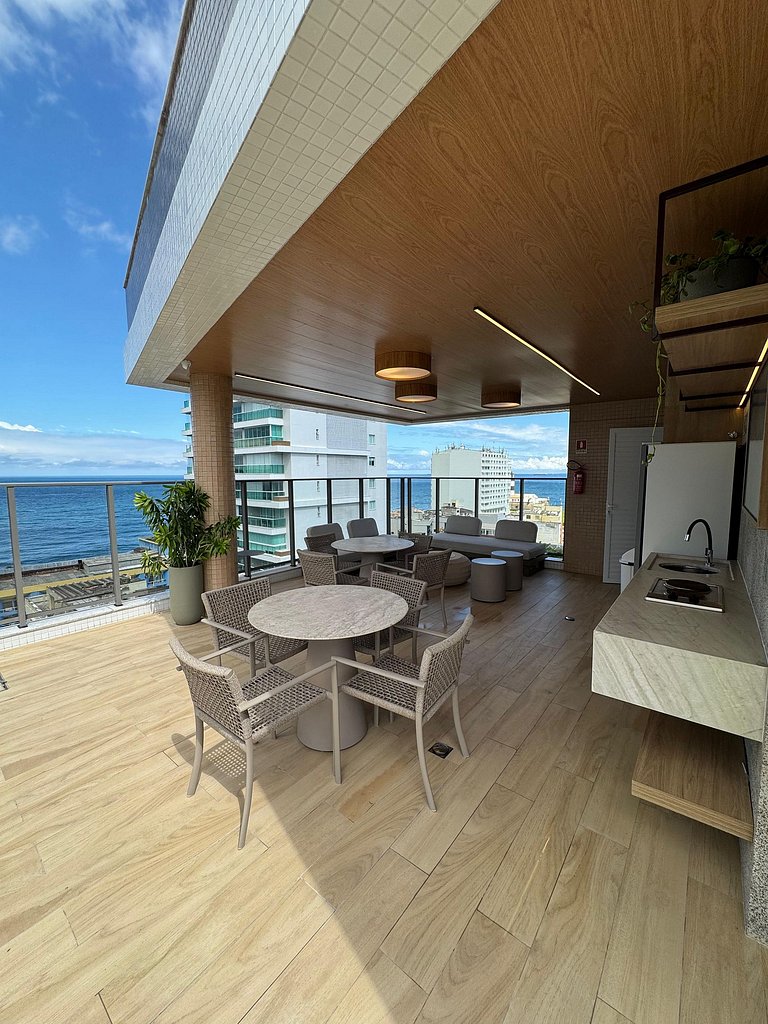 Excelente apartamento bem novinho na Barra