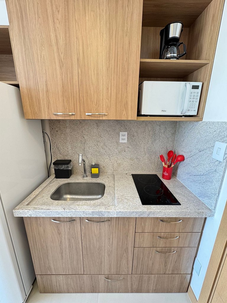 Novo apartamento e em ótima localização na Barra.