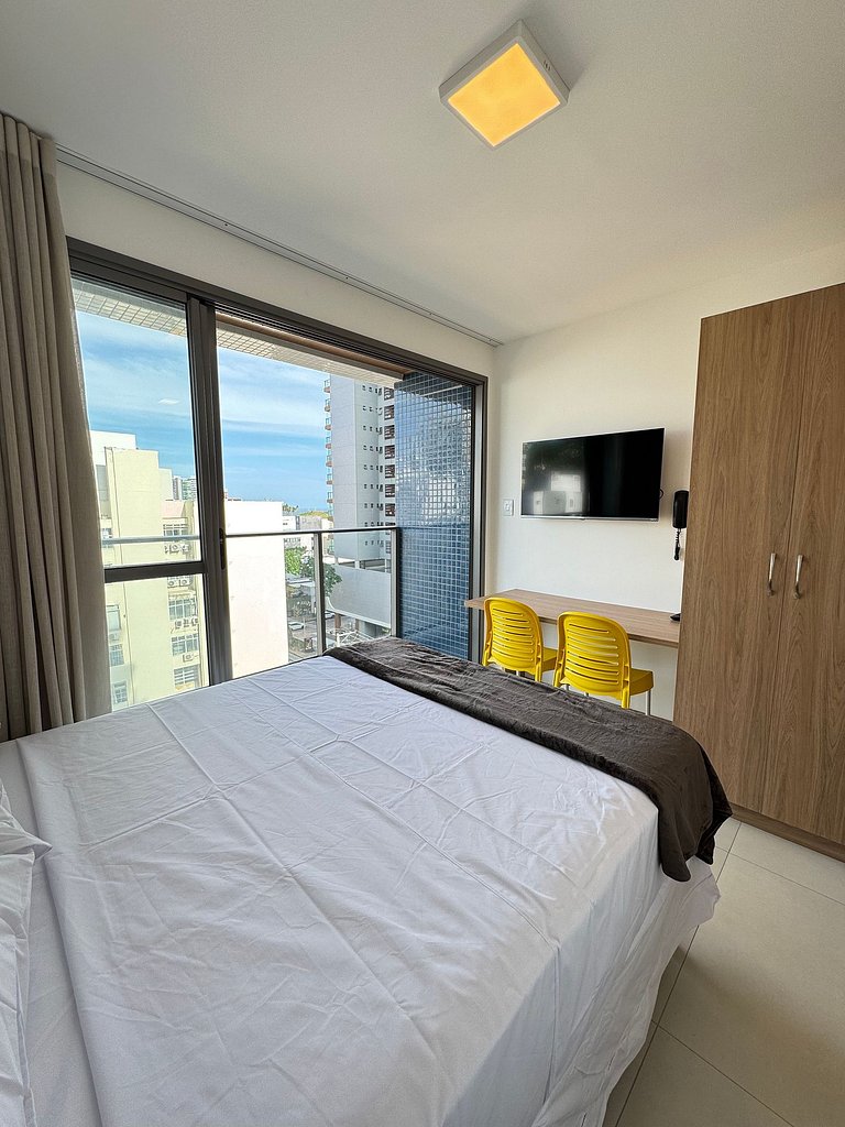 Novo apartamento e em ótima localização na Barra.