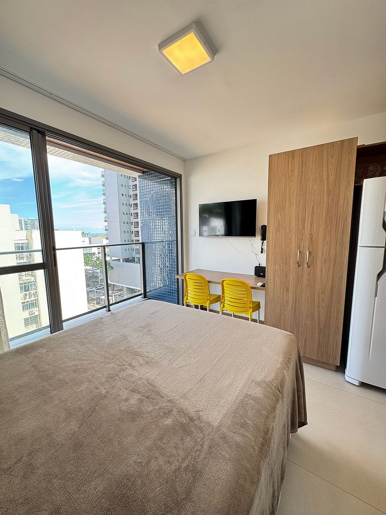 Novo apartamento e em ótima localização na Barra.