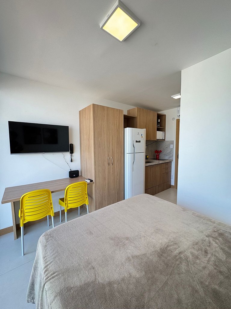 Novo apartamento e em ótima localização na Barra.