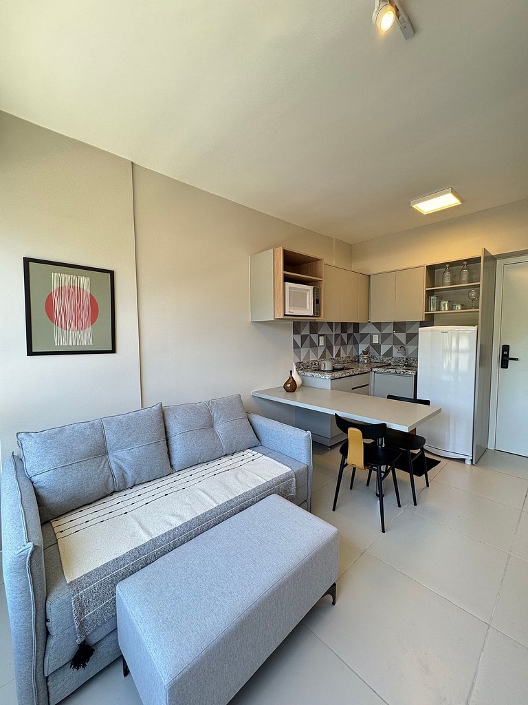 Novo apartamento e em ótima localização na Barra!