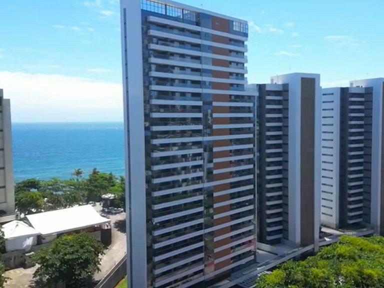 Apto de Luxo Pé na Areia e dentro do Carnaval!