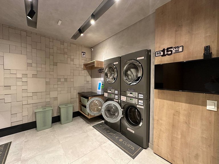 Beach Class Com Varanda e Vista Mar