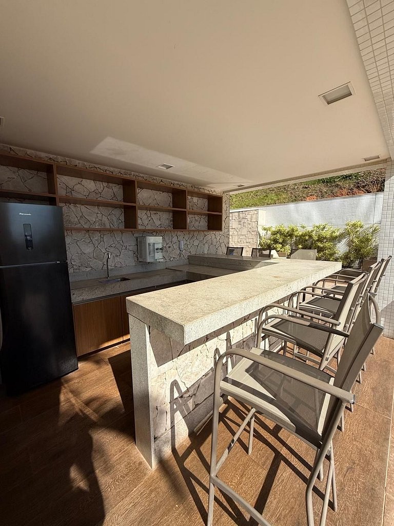 Beach Class Com Varanda e Vista Mar