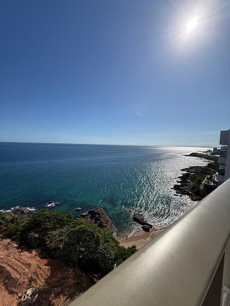 Beach Class Com Varanda e Vista Mar