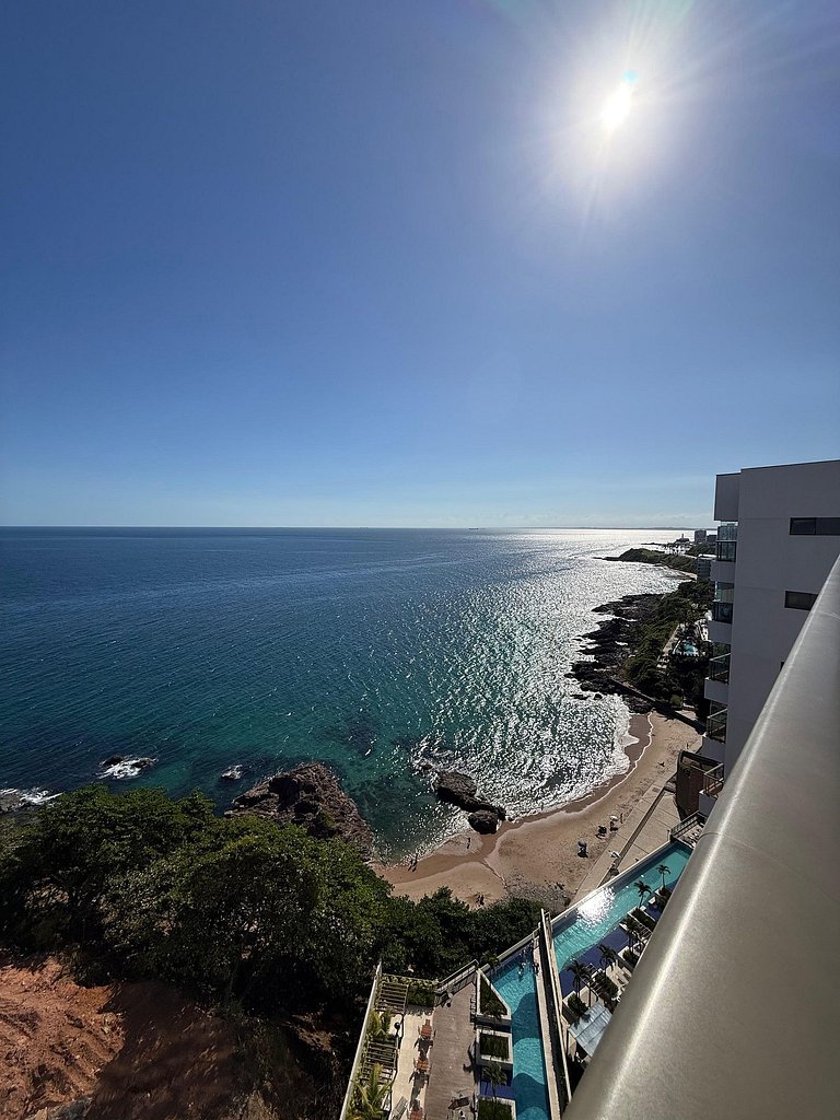 Apto de Luxo Pé na Areia e dentro do Carnaval!