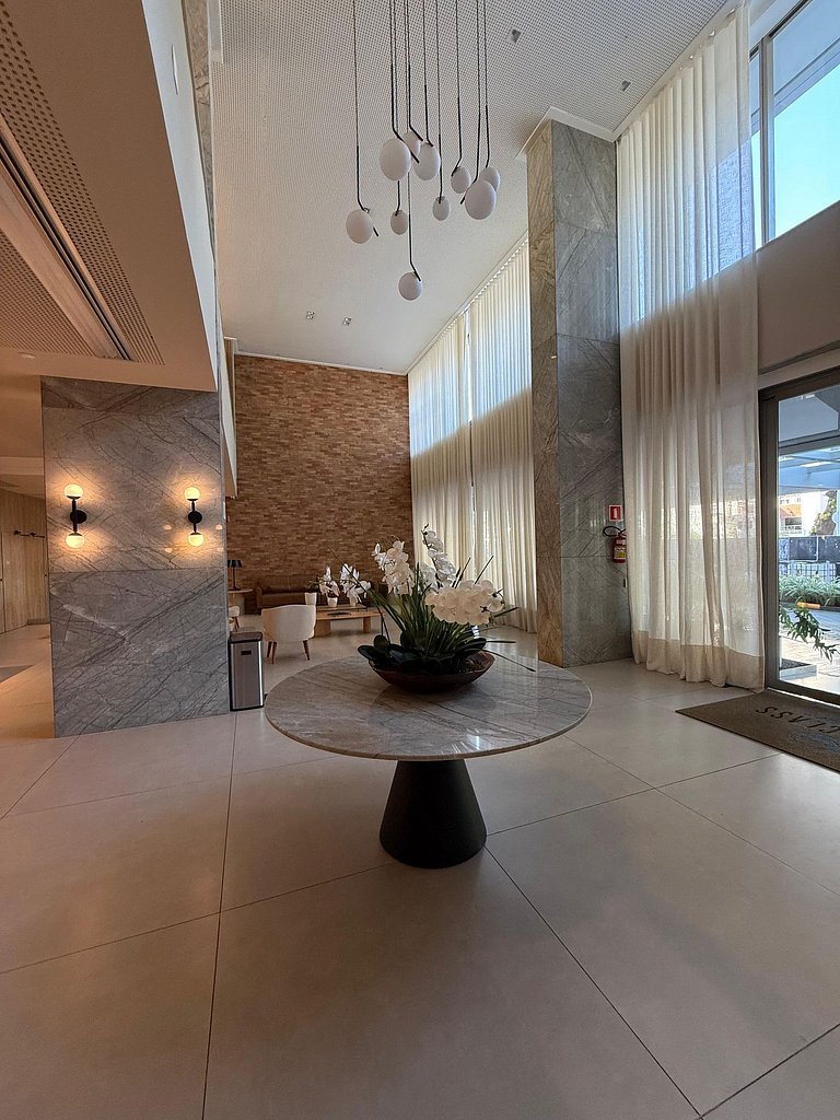 Beach Class Com Varanda e Vista Mar