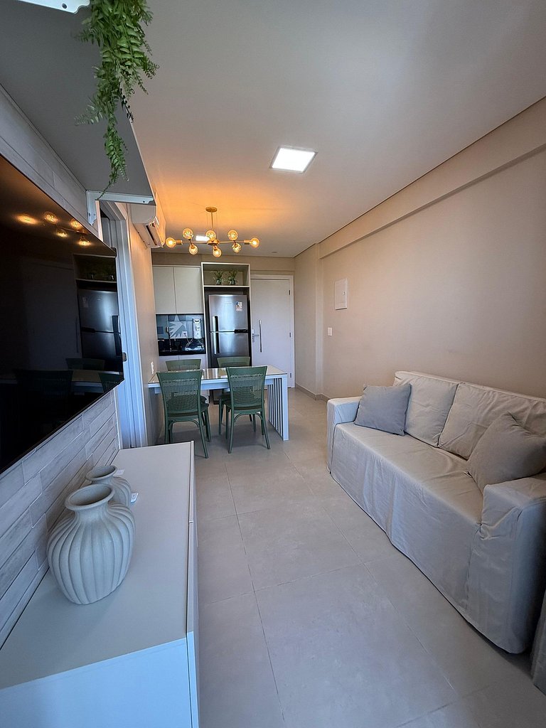 Apto de Luxo Pé na Areia e dentro do Carnaval!