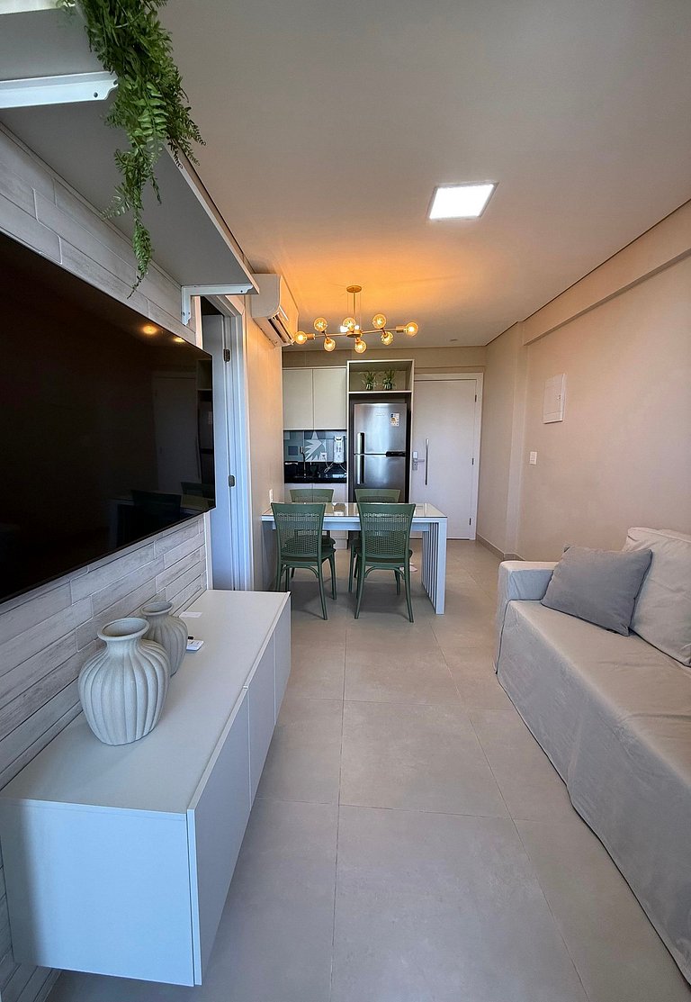 Apto de Luxo Pé na Areia e dentro do Carnaval!