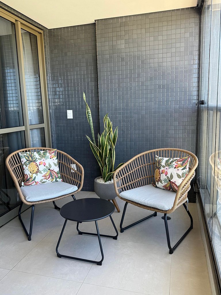 Apto de Luxo Pé na Areia e dentro do Carnaval!