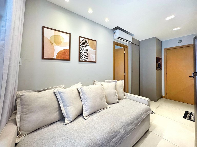 Excelente apartamento bem novinho na Barra