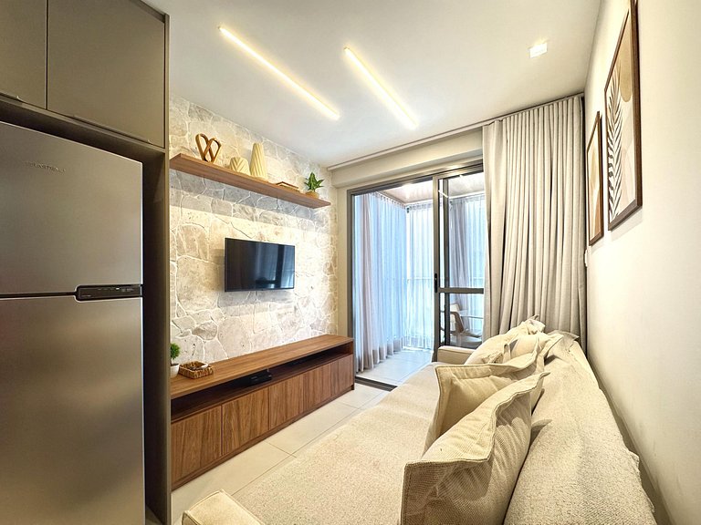 Excelente apartamento bem novinho na Barra