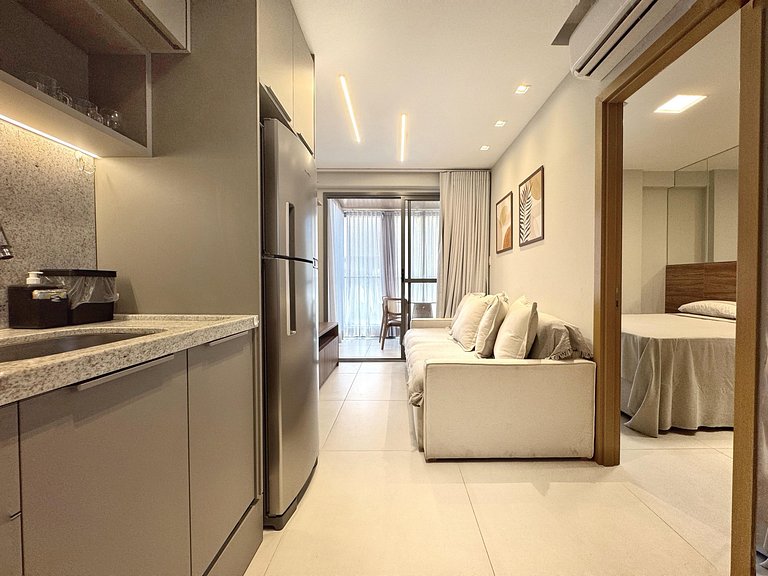 Excelente apartamento bem novinho na Barra