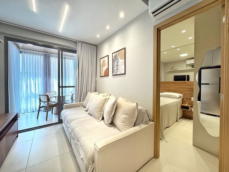 Excelente apartamento bem novinho na Barra