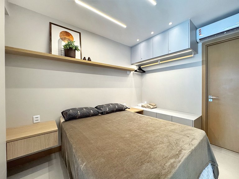Excelente apartamento bem novinho na Barra