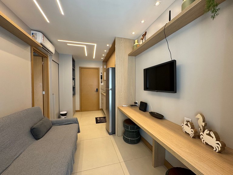 Excelente apartamento bem novinho na Barra