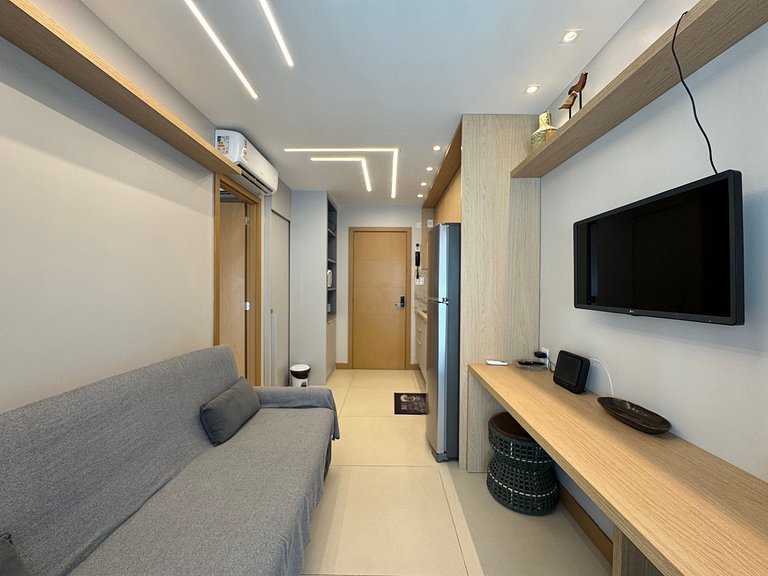 Excelente apartamento bem novinho na Barra