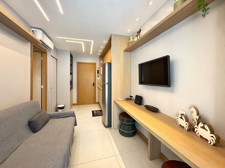 Excelente apartamento bem novinho na Barra