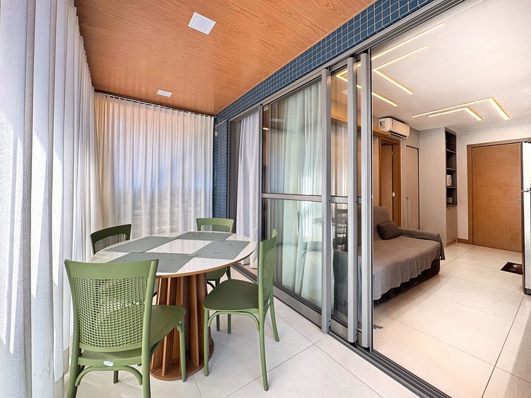 Excelente apartamento bem novinho na Barra