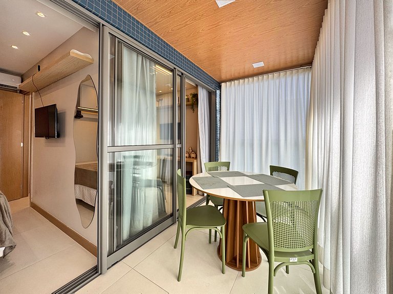 Excelente apartamento bem novinho na Barra